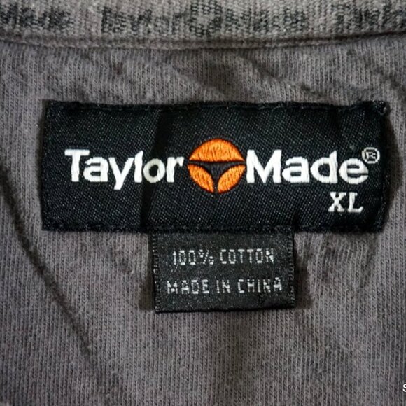 Vintage Taylor Made S/S Polo Shirt Sz Men's XL Burner Bubble Era - Picture 5 of 12